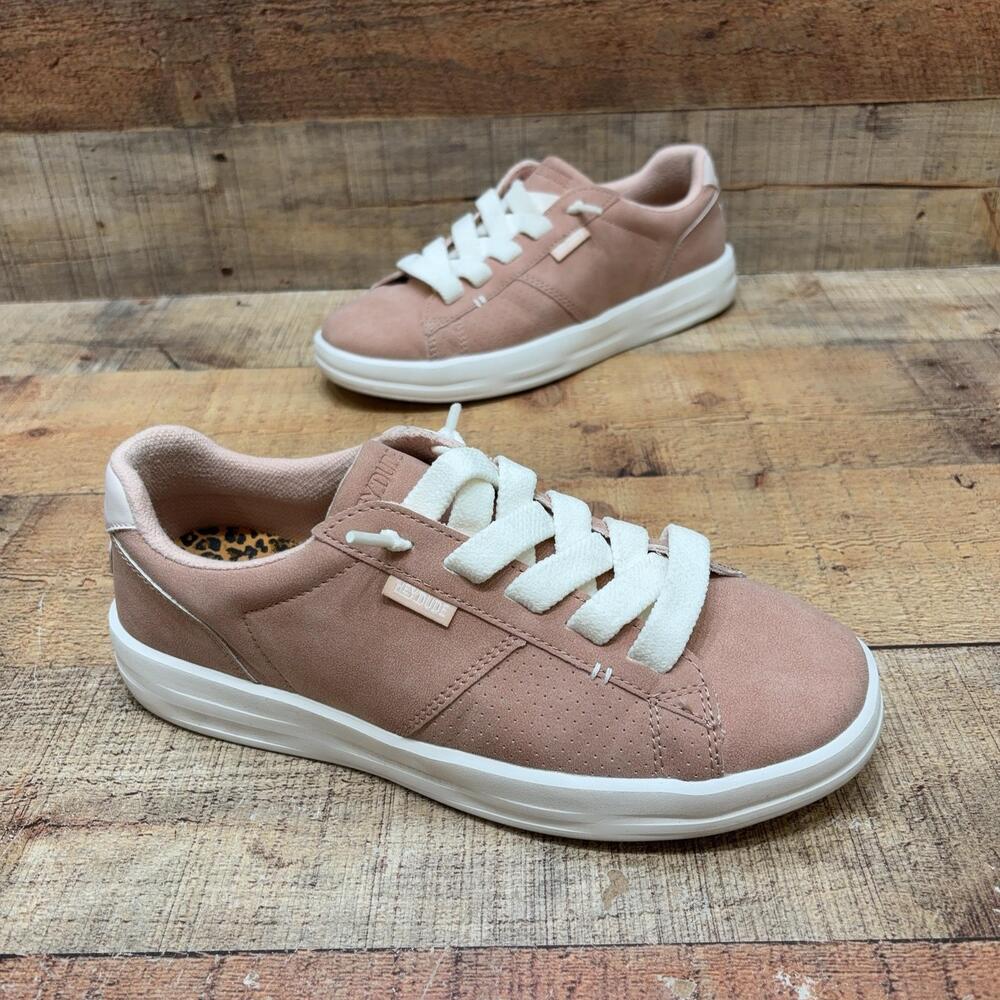 Hey Dude Karina Duo Classic Shoes Womens Size 10 41 Pink Sneaker Casual Comfort